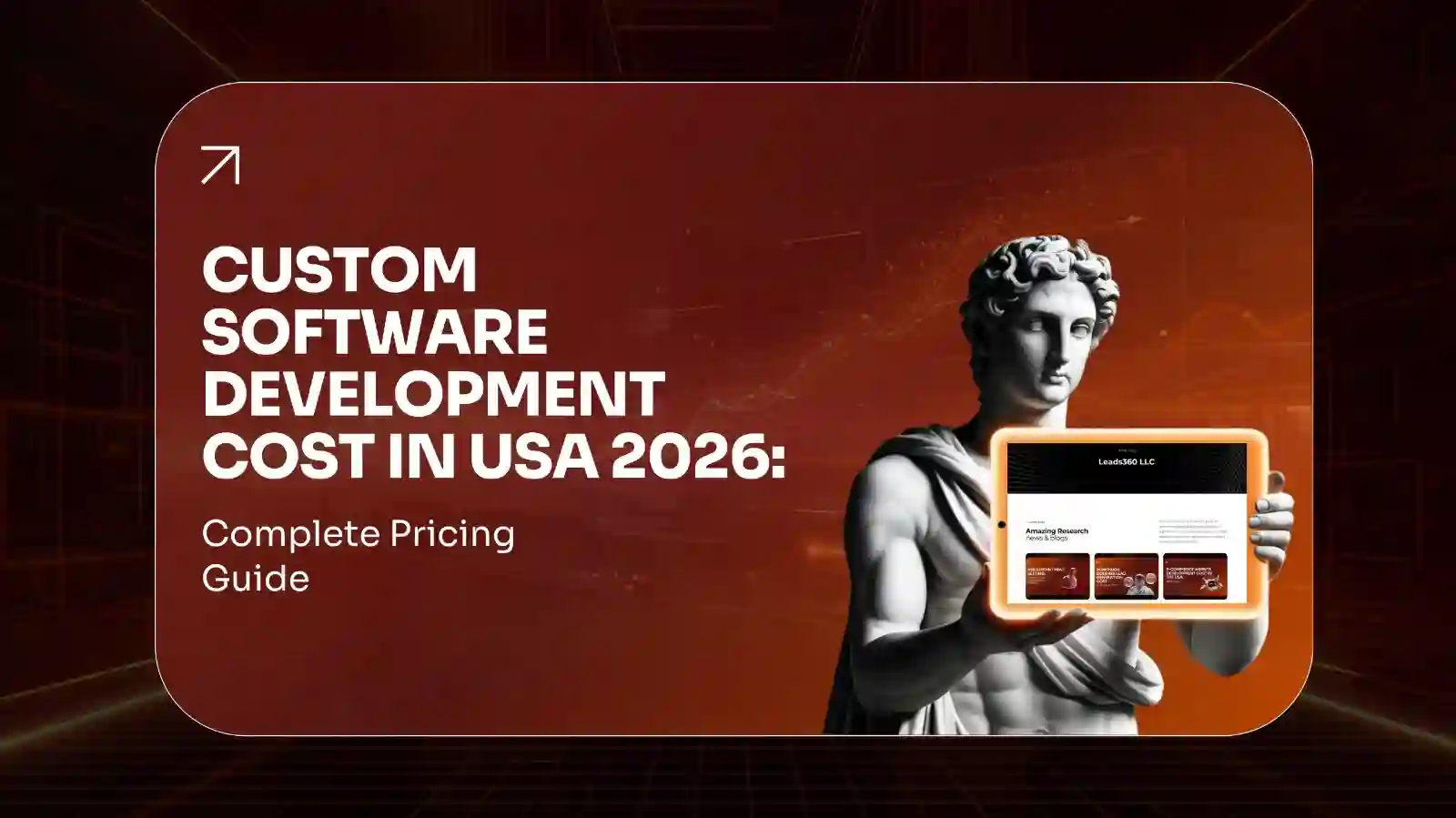 Custom Software Development Cost in USA 2026 Pricing Guide