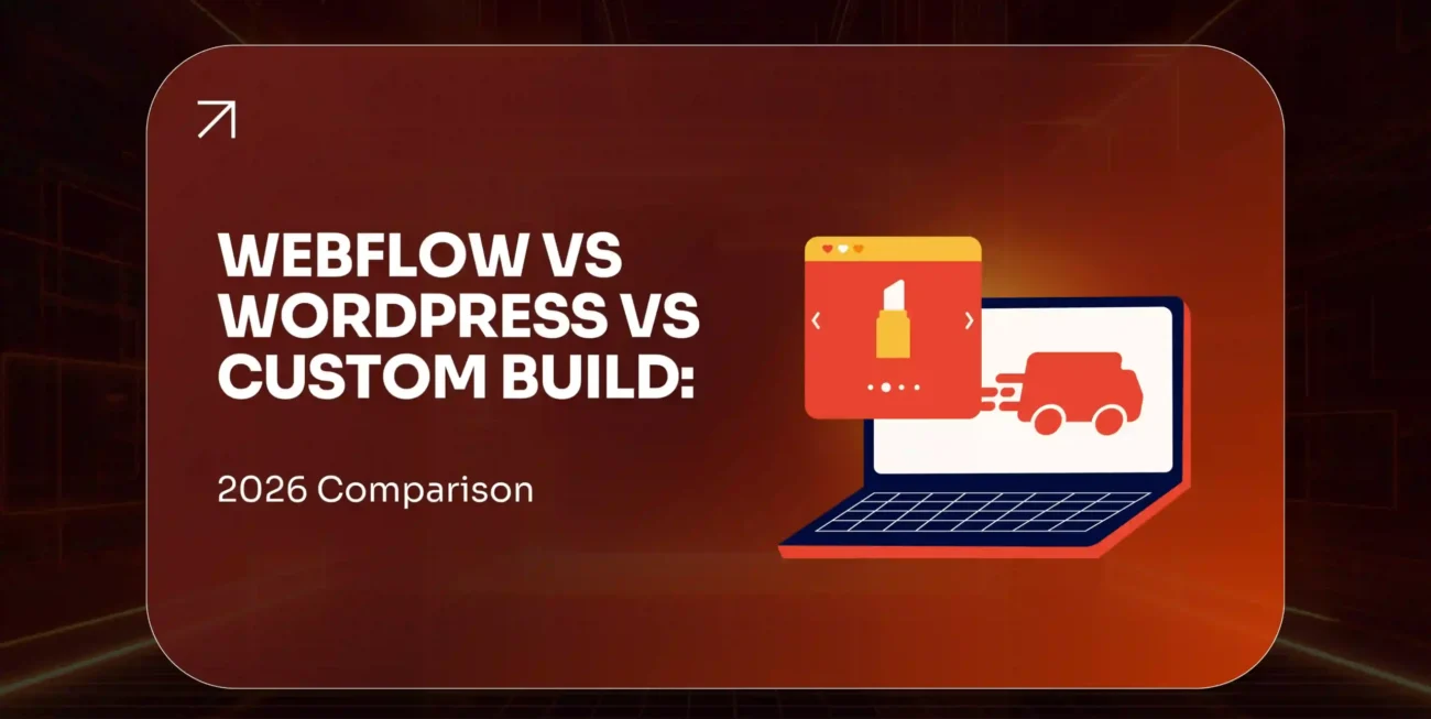Webflow vs WordPress vs Custom Build The 2026 Comparison That Actually Helps You Decide