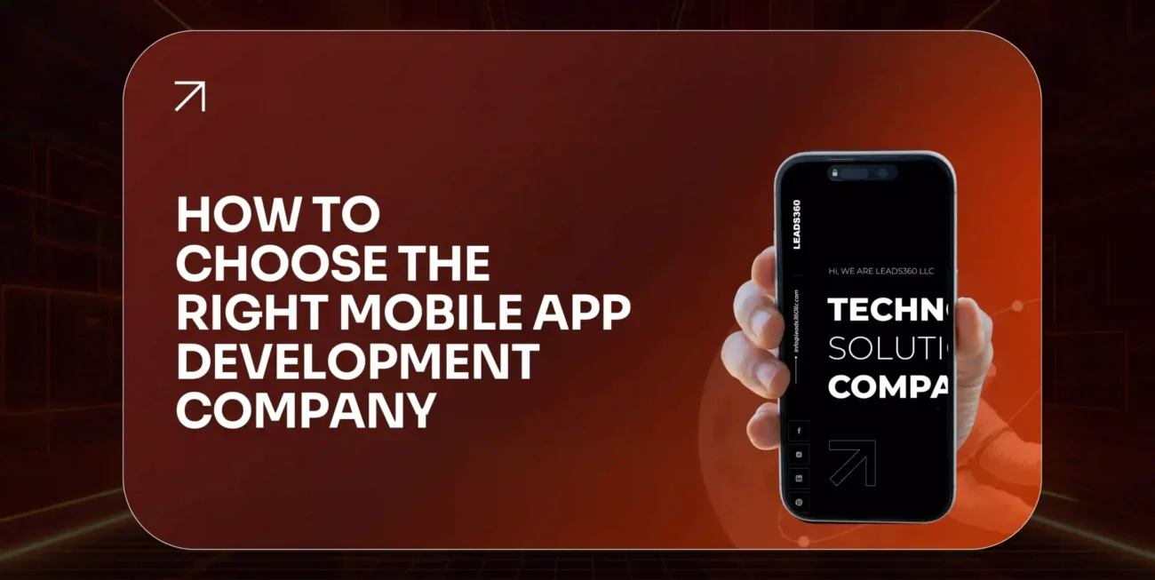 How to Choose a Mobile App Development Company 2026 Guide